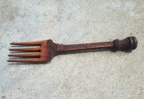 Early 19C Carved Fork